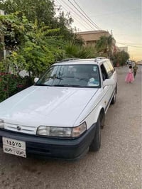 مازدا ستيشن 626 دوازدة و بخ1991 سيارة پاك و خاوينه بي دعم و بئ لئدان ع...