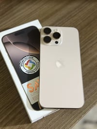 آيفون ١٦ برو ماكس ٢٥٦ • بطارية ١٠٠٪ • ديزرت