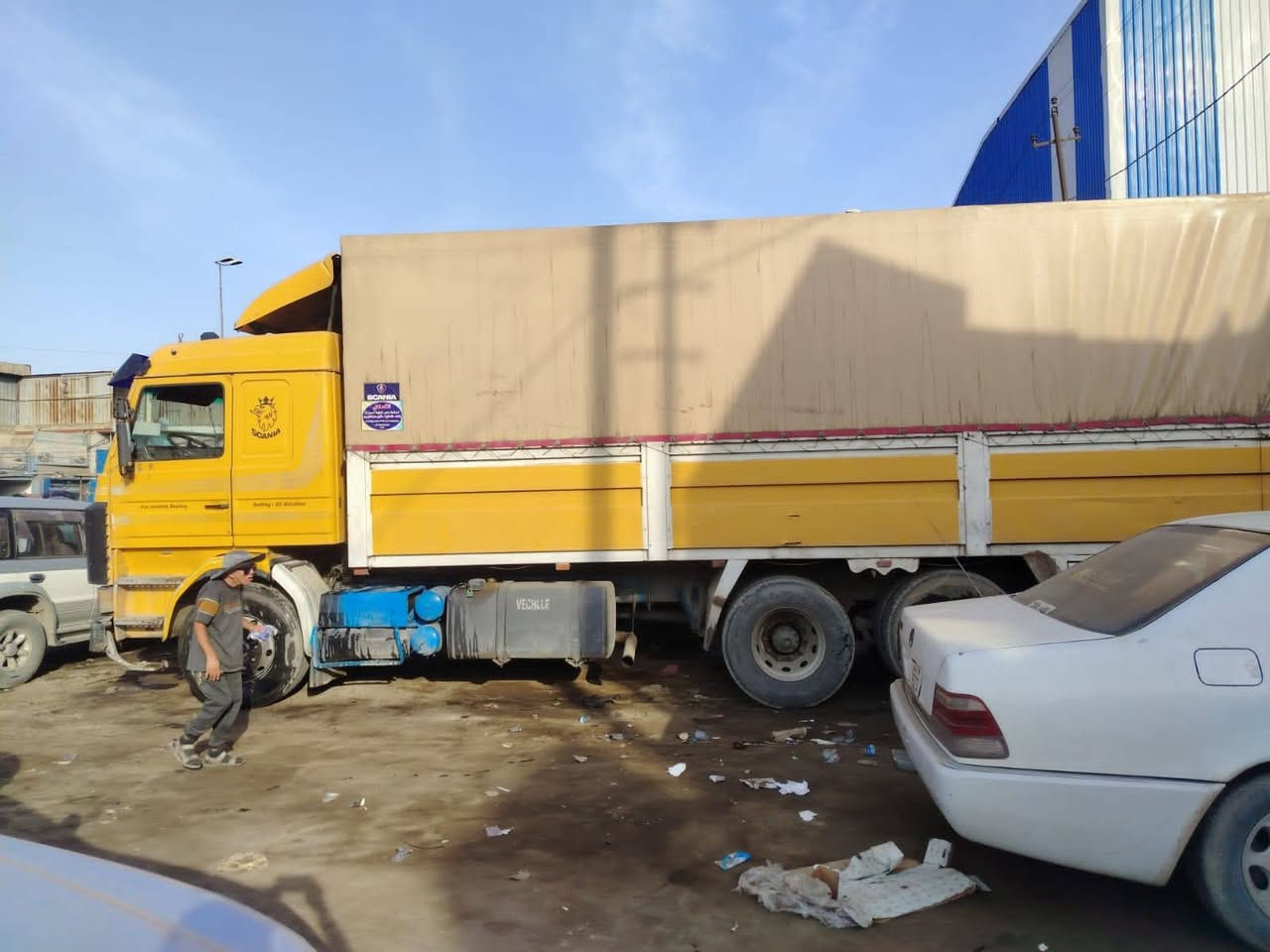 سكانيا ١٢ونص وكير ٥×٥للبيع ١٦٠ سنكل عضله من البلادوباج بطن للإستفسار *********** على الرقم مكلف بالنشر بي واتس أب مكانه بغداد
