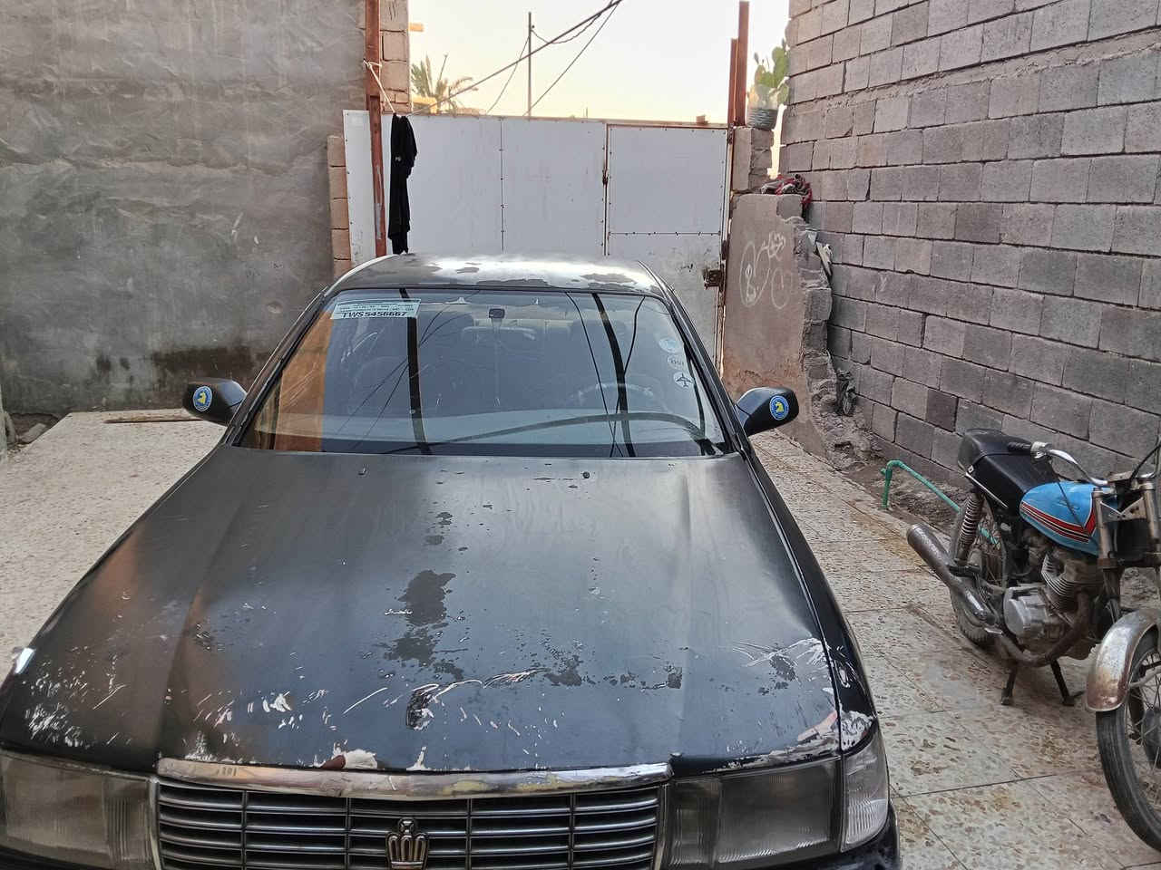 سلام عليكم… 
بطه فصل مديل1992)
سياره حلوه شوف العين )
مكينه وكير توه شادهن صار 4اشهر تاكل التبليط) 
حدادي100/50)
تبريد ناقصه غاز وفيش كمريسر) 
كهربلايت كلها شغاله)  
سنويه منتهيه )
تحويل ثاني يوم )
(سعر 35)
مكان بصره كرمة علي )

رقم 📱( ‏‪***********‬‏)
