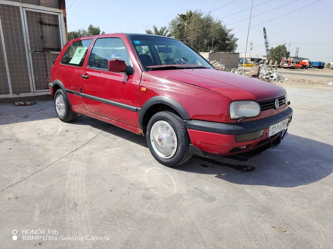 السلام عليكم كولف 93 للبيع
محرك 1400 انسه صرف البانزين كير ومحرك جيد جدا
تبريد شرط ثلج زوج تايرات جدد تخم بلكات جدد تخم واير بلك فلتر بانزين ديلكو وفحه جديد صدر كله جديد 
والسياره ع البلاد خياس مابيهه بس ذيل الجاملغ
ترايك وين ما يعجبك سياره مال جناي
السعر 33 وبيهه مجال للشراي
***********
