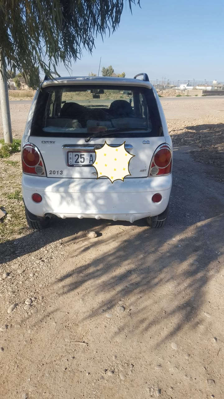 السلام عليكم 
سياره كيوكيو 2013 
شرط تدفئه وتبريد 
وحساسات وكامره خلفيه  
اي ضربه مابي 
شرط المحرك والكير
رقم كركوك مشروع وطني 
شرط التحويل باسمي 
السعر٣٣ وبيها مجال  لطيبين حك الجيه  
متواجد عاده على الفيس تواصل على خاص
الموقع كركوك   
رقم  الهاتف ***********
