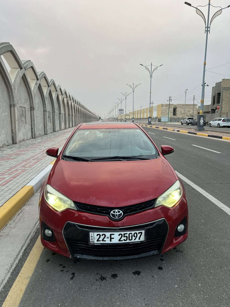 سلام عليكم
كورلا مديل 2015 امريكيه بيه بنيد وجاملغ خلفي بيه بالباب بارد 
السياره S فول  رقم اربيل سنويه بسمنه  السياره حلوه عندي سونار بيه قديم مصار بيه شي 
 غير بس البارد بالباب 
 السعر 118 وبيه مجال قليل 
السياره موجوده بكربلاء   

#الجميع 
***********
