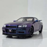 نيسان GTR R34 • مجسم 1:24 • إضاءة وصوت