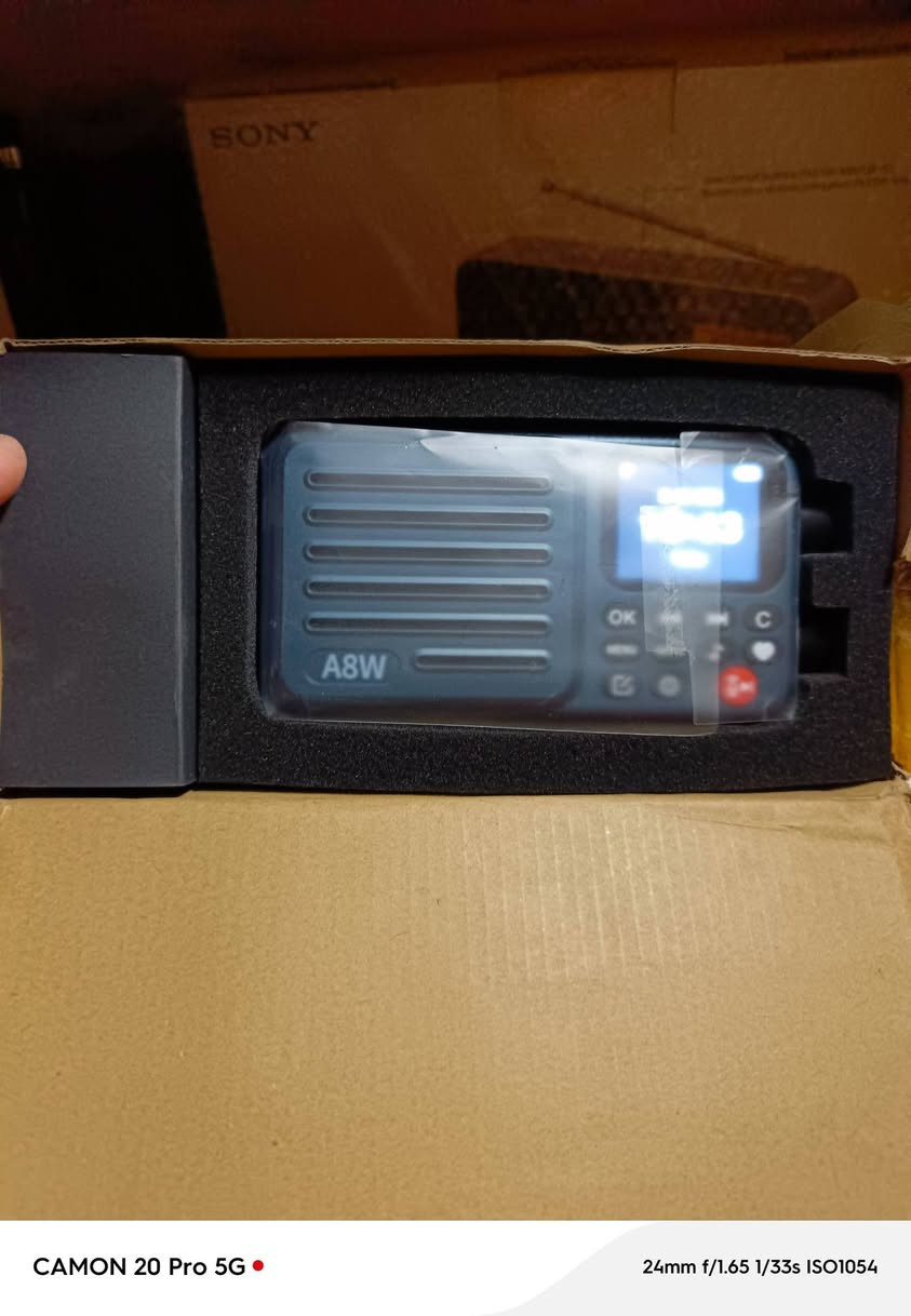 راديو انترنت واي فاي
موديل A8W
راديو انترنت واي فاي
موجه FM
سيم كارد
رام
ميزه حفظ محطات مفضله
لوك جديد كارتون
شرط الشغل
خلل مصنعي منظم صوت يشتغل صوت عالي فقط
السعر ١١٠ الف مع توصيل 🌹 🌹 🌹 🌹 🌹 🌹


**إذا كنت صاحب هذا الإعلان وتريد حذفه لأي سبب، رجاءا أرسل رسالة إلى الدعم الفني**