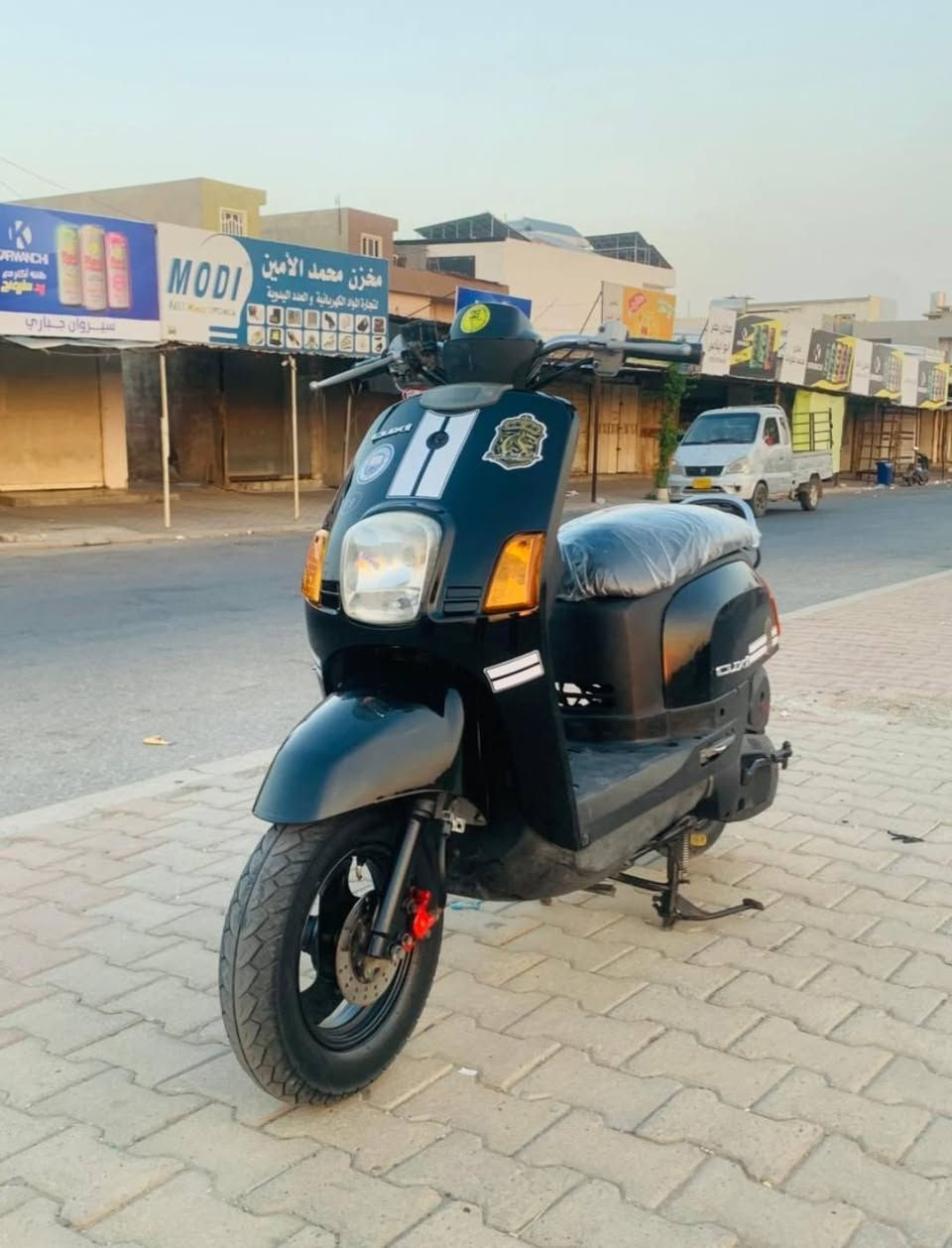 دراجه ماكس بوليسي
خير من الله معدل شلعه تشك شك
بلاد بلاد اي عيب مابيها فقط ناقصها باتري
كلشي شغال كلها بلاد من بك لايت لل لايت
دراجه ماناقصها برغي واحد
سعرها 800 وبيها مجال حك جيه
رقمي:***********
