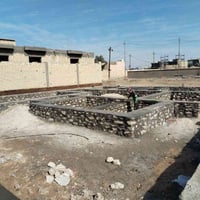 بناء حجر الأساس • تكحيل جهتين • مواد وعمل