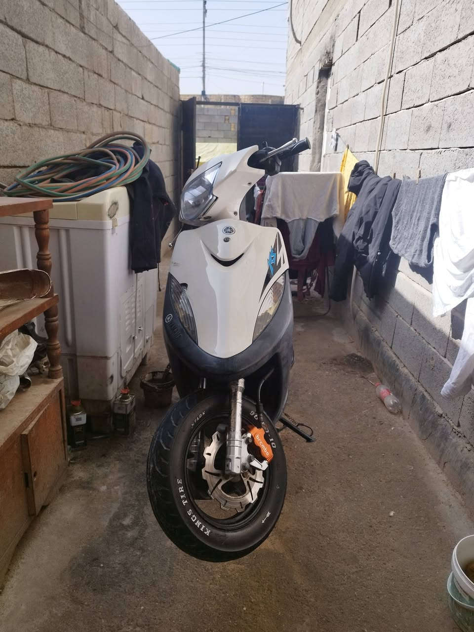 السلام عليكم ماكس عدله دراجه. مال حاويه كفاله كلهه ع البلاد دبل امامي خلفي بلادي شهر من طالعه خير من الله كهربائيات كله كامله نكره سلف  العنوان كرمه علي العسافيه للاستفسار ***********
