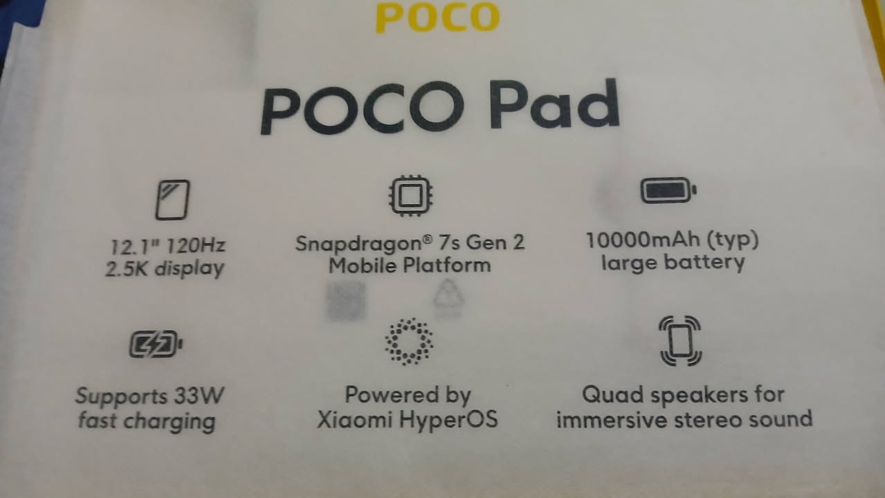 سلام عليكم ايباد بوكو للبيع مكاني بغداد الانتصار مقابيل مستشفى حمادي شهاب ذاكره 256بطاريه 10000قويه نضافه 100%السعر 275وبي مجال بسيط الاستفسار على رقم ***********
