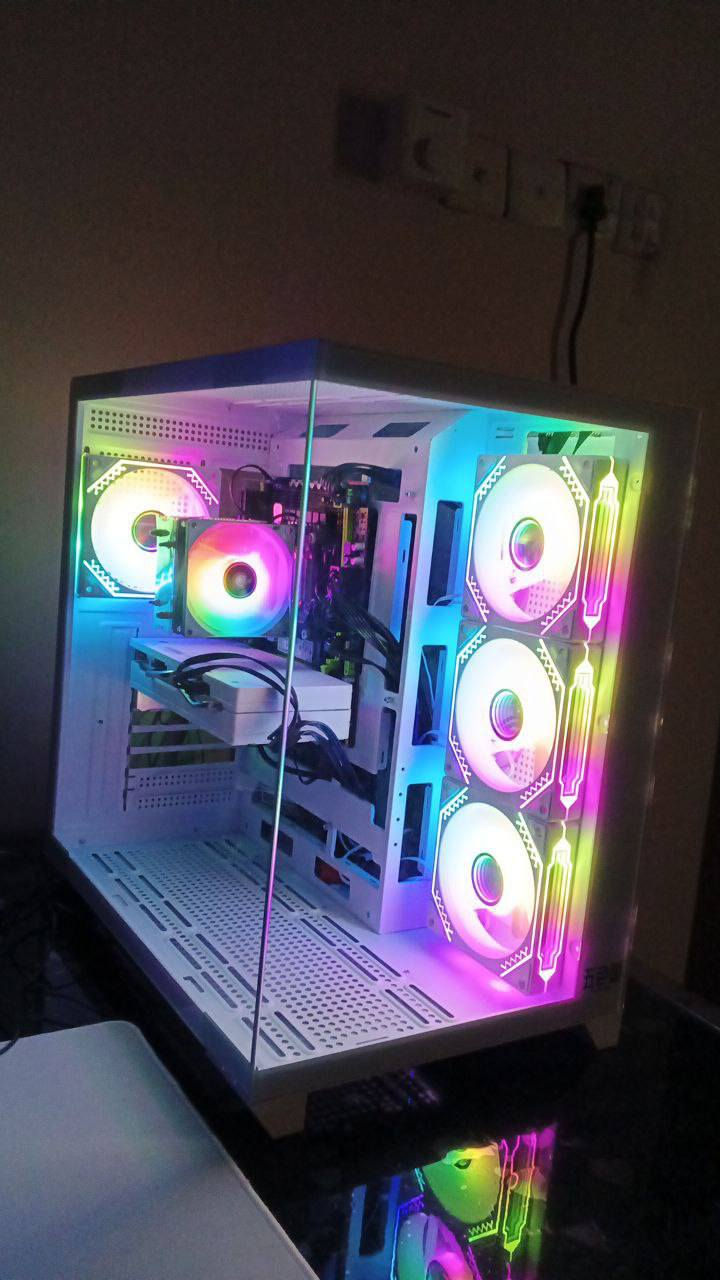 السلام عليكم
تجمعة جديدة طگ كارتون

GPU: Amd rx580 8gb ddr5 sp2048 white edition
CPU: Intel(R) Xeon(R) E5-2670 V3 2.3Ghz 12 core 24 thread 
Ram: 8gb ddr4 Kllisre 2×4
Secondary Memory: Ssd NVMe 512gb m.2 + 512 Hdd
Wifi Card: Intel(R) Dual Band Wireless-AC 7265
PSU: FSP 600w
Monitor: mi 23.8 desktop monitor 1c 75HZ
Keyboard: MACHENIKE K500 MECHANICAL RGB
Case: LOVINGCOOL LC-MJ360 WHITE supporting water cooling compatible Motherboards ATX M-ATX M-ATX with 4 fans RGB

وياها ماوس باد 90×45 سنتيم 
كل القطع نضيفة فول 
انطوني اعلى سعر ابيع توصيل موجود ومكاني البصرة


**إذا كنت صاحب هذا الإعلان وتريد حذفه لأي سبب، رجاءا أرسل رسالة إلى الدعم الفني**