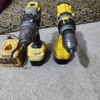 دريل DEWALT 18V • منشار كوسرة KALTON • مستعملة جيدة