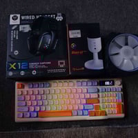 جديد • كيبورد ميكانيكي • ٥ فانات