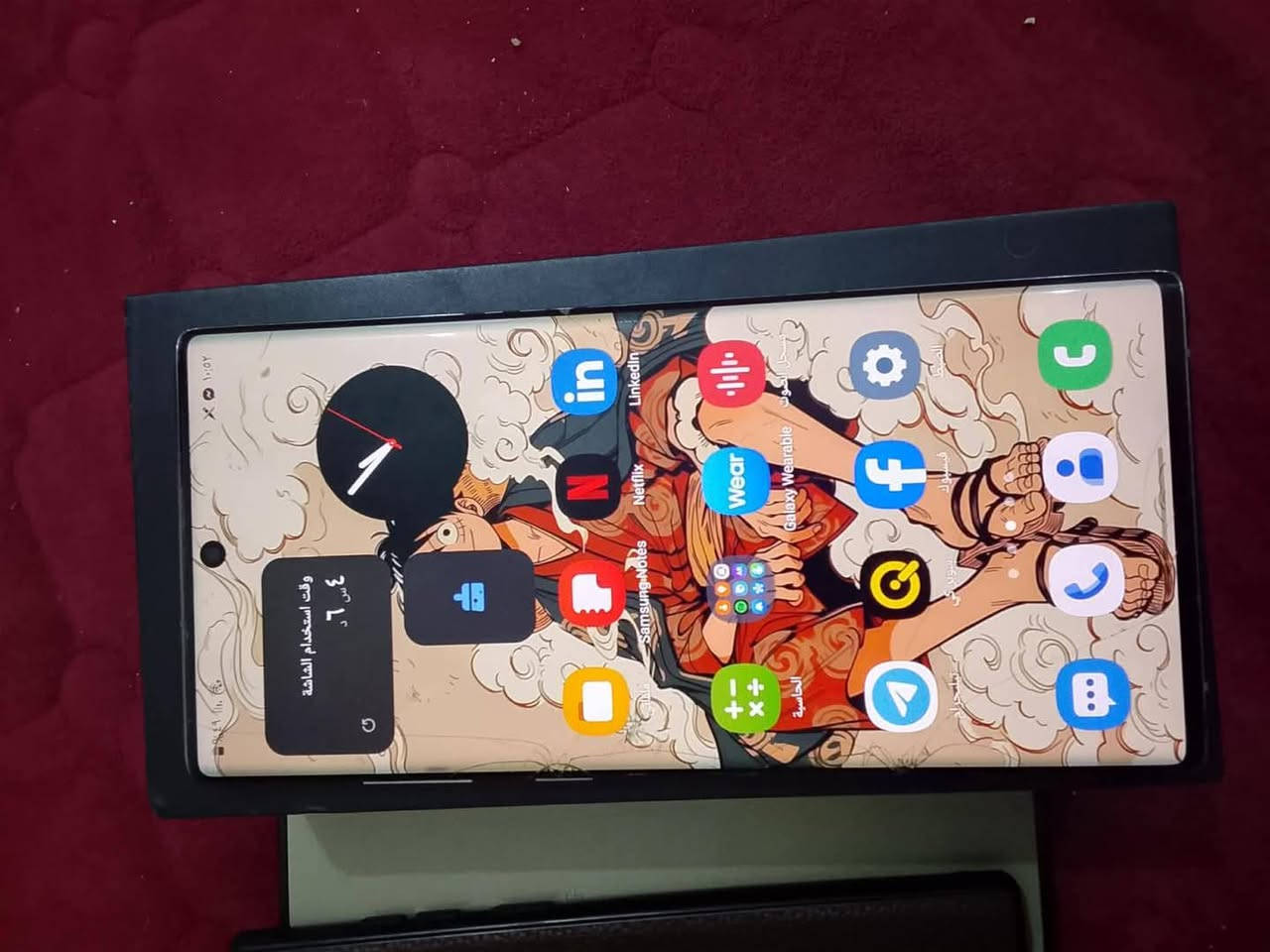 سلام عليكم  جهاز للبيع او مراوس نوت 10بلس ذاكر ٢٥٦ عشوائية ١٢ جهاز كدام عينك نضيف ما مفتوح بس بي فطور بل شاشة و شريط لفوك ما يلمس آلة بقلم جهاز العاب بي بوبجي 90فريم يخبل حلو كلش جهاز كامل ملحقات شاحنة و كارتون لصلي و كفر


**إذا كنت صاحب هذا الإعلان وتريد حذفه لأي سبب، رجاءا أرسل رسالة إلى الدعم الفني**