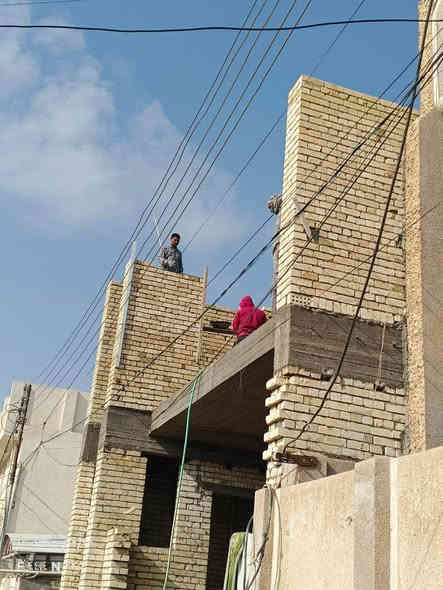 سلام عليكم اخوكم ابو احمد للبناء الحديث وترميم البيوت القديمه العمل واضح بلصوره كادر خلفتين أنجاز سريع نضافه وعداله 100/100/وزن مضبوط كادر بناء وتطبيك فرشي ولبخ اشتايكر وحتى نجار تستلم هيكل كامل عنوانه حله شارع 80 ومن لله توفيق تواصل ***********
