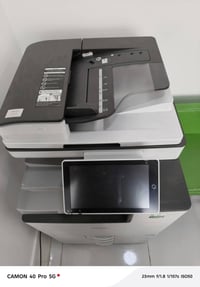 طابعة ريكو • شاشة لمس • سكنر