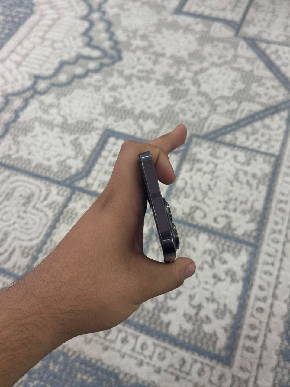 14 pro max 
256
بطاريه 87
مبدل شاشه 
الجهاز نضيف مكفول بس الشاشه 
سعر 550
***********
مكاني الشعب
