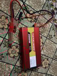 للبيع عاكسه كهرباء 2000W تستخدم اناره لبيت كامرات لمفاقس  ب35بيه مجال ...