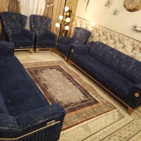 طقم تركي مودرن • ١٠ مقاعد • سرير سحب كهربائي