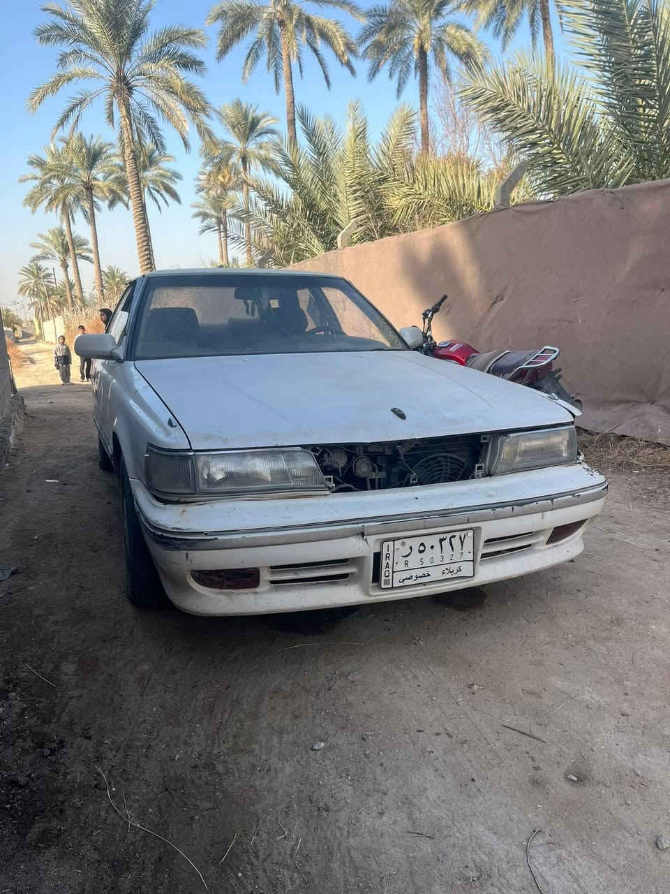 السلام عليكم مارك شيزر للبيع مديل 1991 راعيها موجود مصفره ماعليها غرامه تحويل بيها السياره مكينه وكير بطه 2 ونص مكينتها وكيرها مكفولات السياره مكينتها تخربط تشتغل تنطيها بانزين تطفي تمشي تعبر ال 70 تطفي خلل كهربائي    باتري تعبان سياره جانت متروكه السعر 25 وبيها مجال مكاني كربلاء الحسينيه العطيشي  ***********
