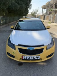 شوفرليت كروز موديل 2013 صفره رقم بغداد حادث جاملغ عكس السايق و خشم الب...