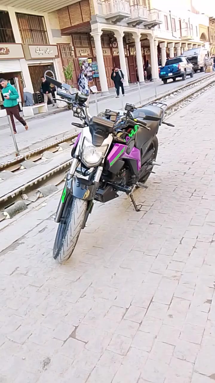 السلام عليكم 
دايون ميكا 200cc للبيع موديل 24
ماشيه 4الف دراجه جديده وكشخه شوفت عينك (الدراجه حديده يعني بدون كمرك )
السعر مليون 550 وبيه مجال ما عجبك السعر اتخطى ولا تكسر بحلال العالم 
موقع الدراجه بغداد👇
 وتساب متوفر ***********
