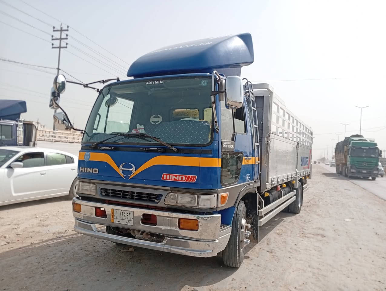 سياره هينو انكر موديل 97
مكينه 80 سوبر‏هذا رقم صاحبها‪0783 023 8631‬‏
