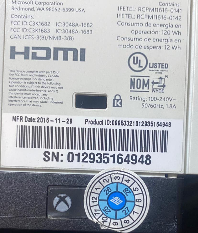 اكس بوكس ون اس / xboxs one s
الجهاز نظافة لوك ستيكر مامفتوح 

الجهاز ذاكرتة 1TB / 1 تيرا مو500

جهاز 1TB🥇

يجي ويا جويستك واحد الي هو الجويستك العملاق من گيم سير كامل وي كارتونته بل لون الأزرك

الجهاز مامفتوح مكفول كامل واحد على واحد
بين قوسين تاخذ شي نظيف ويريح راسك 

بي حساب كيم باس شهر واحد ومنزل بي لعبتين fifa25 و  كلف ديوتي بلاك اوبس6 

السعر 170 بي مجال بسيط كلش

للتواصل واتس فقط +ماعندي توصيل
***********
