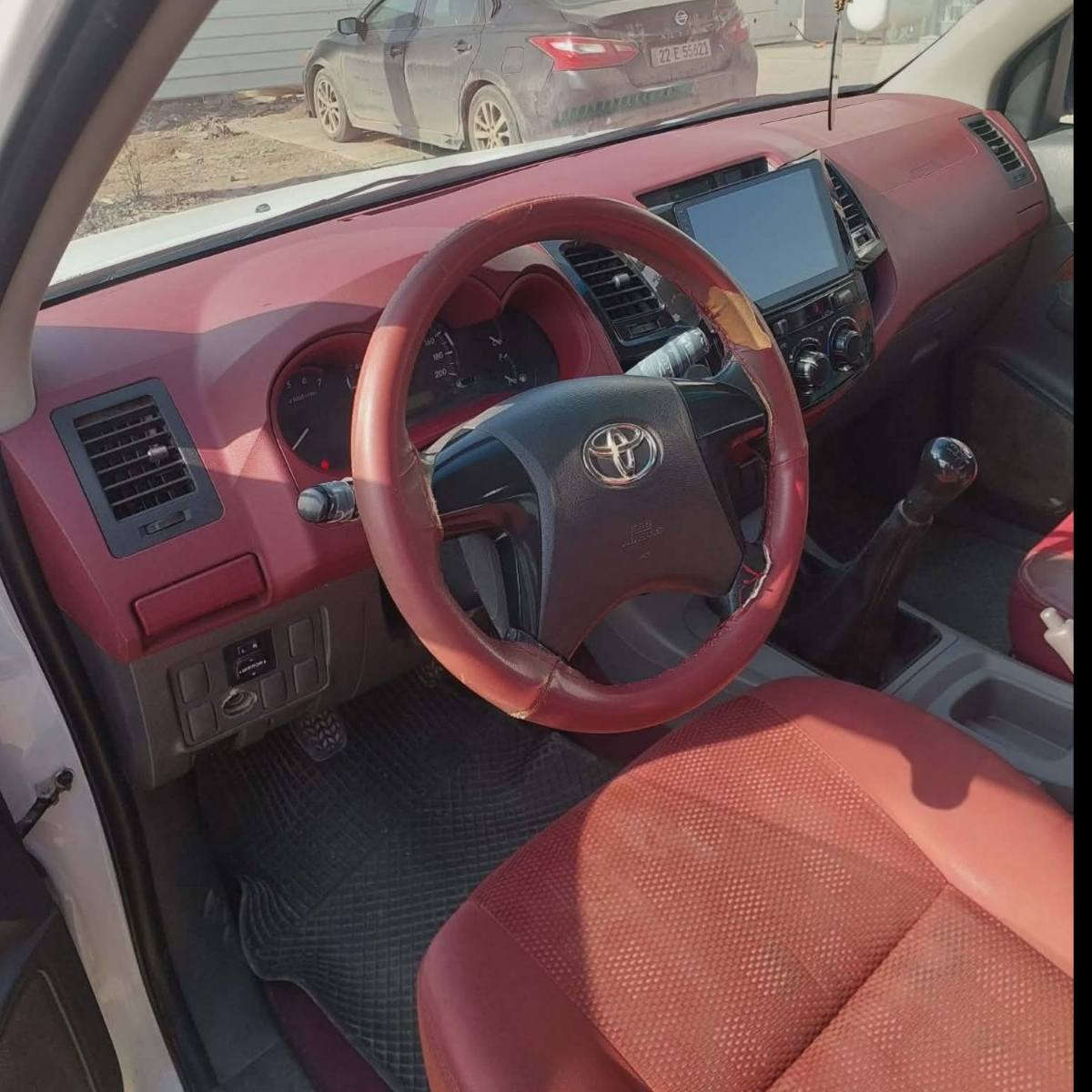 تۆیۆتا هایلۆکس 2013 
گێڕ و مەکینە ئەکسل تەقەو ڕەقەی بەشەرت 
هەمو گیانی بەشەرت 
سەنەوی نوێیە تا 2028 
چوار تایەی نوێی لەژێرە 
هیچ مەسرەفێکی تێدانیە 

سعر: لە کۆمێنت داوای بکە ڕاستەوخۆ بۆت دێت 📩 

سەیارە 10 پارچەی بۆیاخە 
کەمێک سەقفی هەیتی
بەس من بە وەرگەڕاوەی دەیفڕۆشم 

ژمارەی خاوەن سەیارە 
***********
