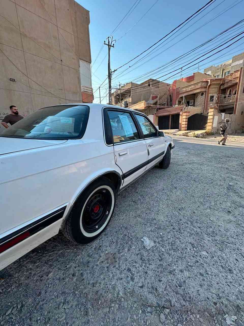 اولدز
محرك وكير نظيف طخم تايرات جديد طخم خلفي جديد طخم امامي نص عمر السعر ٣٨ ورقه مكان السياره موصل 
رقم *********** بسمي شرط التحويل

