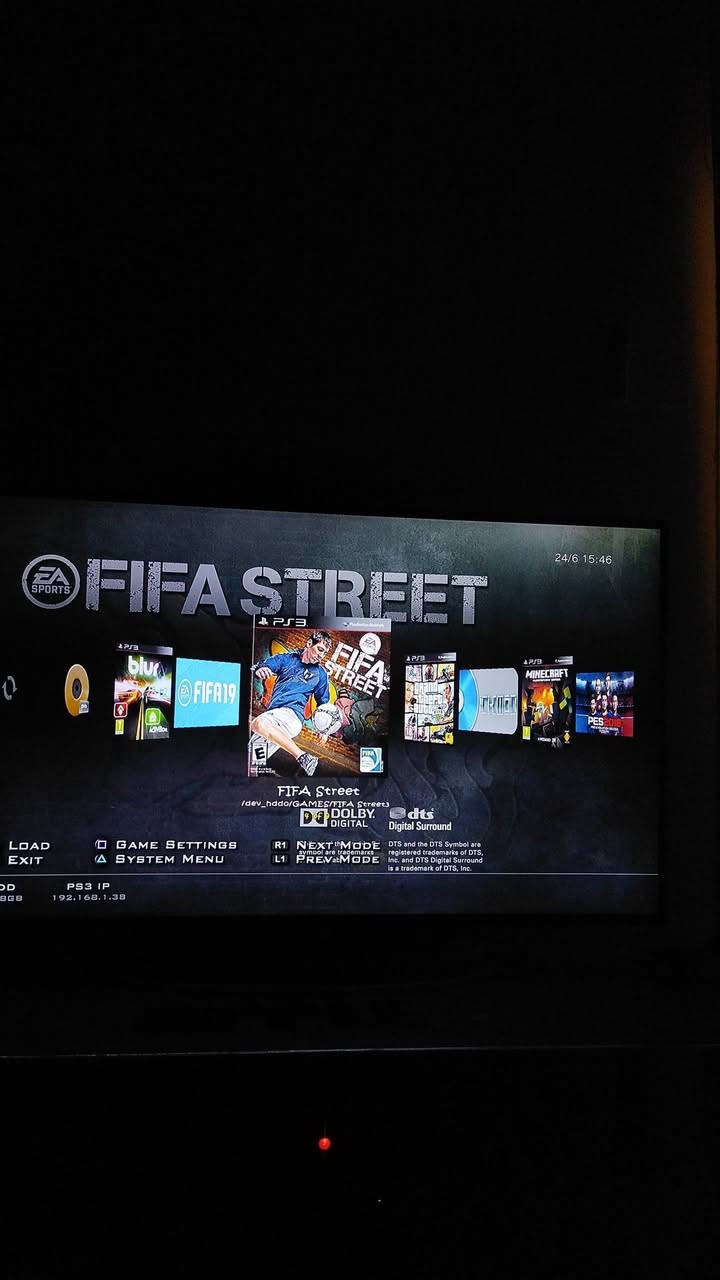🔴بلاي 3 سليم للبيع
Mflachia m3amra li jeux. Fiha 2 manette, wahda ourigin wahda copie. 
Etat 9.5/10. 
120GB
 
Les jeux:
   *Fifa 19
   *Pes 2022
   *Pes 2018
   *Fifa street 
   *Blur
   *Minecraft 
   *Tekken 6
بريفي ولا عيط في نيمرو نتفاهمو فسومة بإذن الله تساعدك ❤️ 
🟡ملاحظة : نبيع برك مانبدلش 

المكان : ولاية قالمة 24

🔵Numéro de téléphone : 0663326005


**إذا كنت صاحب هذا الإعلان وتريد حذفه لأي سبب، رجاءا أرسل رسالة إلى الدعم الفني**