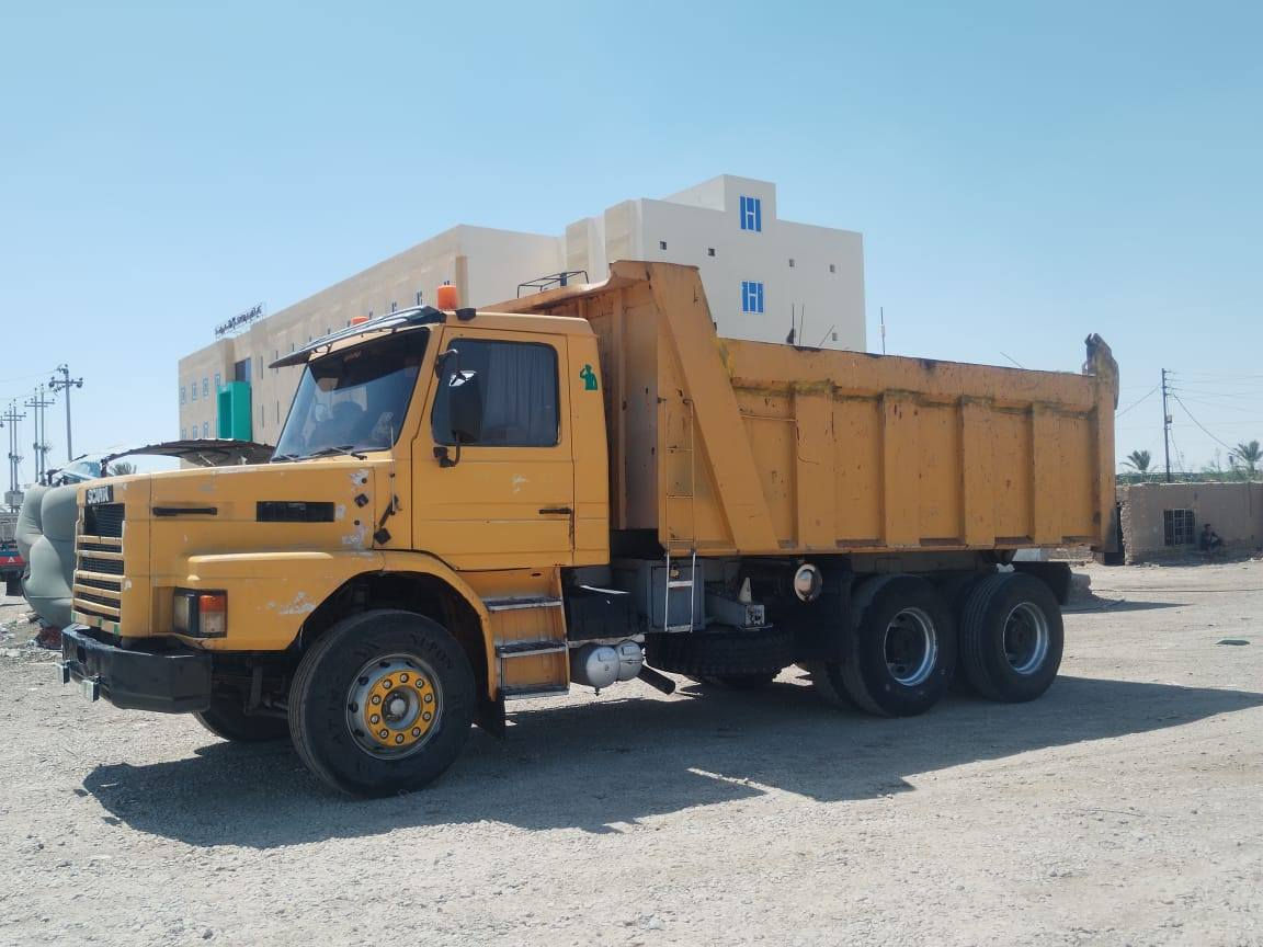 سلام عليكم سكانيا موديل 86 مجموعة بايجر19 كير5/5 تخم تاير  تبريد كرهباىيات كله شغاله بسمي مكان واسط كوت مكينه 12 ونص لاتنقص ولا تبخر شاصي مكفول جاهزة للعمل السعر 190 وبيه مجال للشراي مكلف بلنشر ***********
