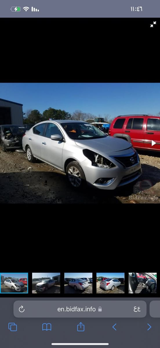 السلام عليكم نسيان فيرسا١٨ sv  نصفيه وجديده حادثه جاملغ مواصفات شاشه كامره مثبت سرعه مانع انزلاق والسياره خير من الله 
مراوس فقط شعندك دزلي 
***********
