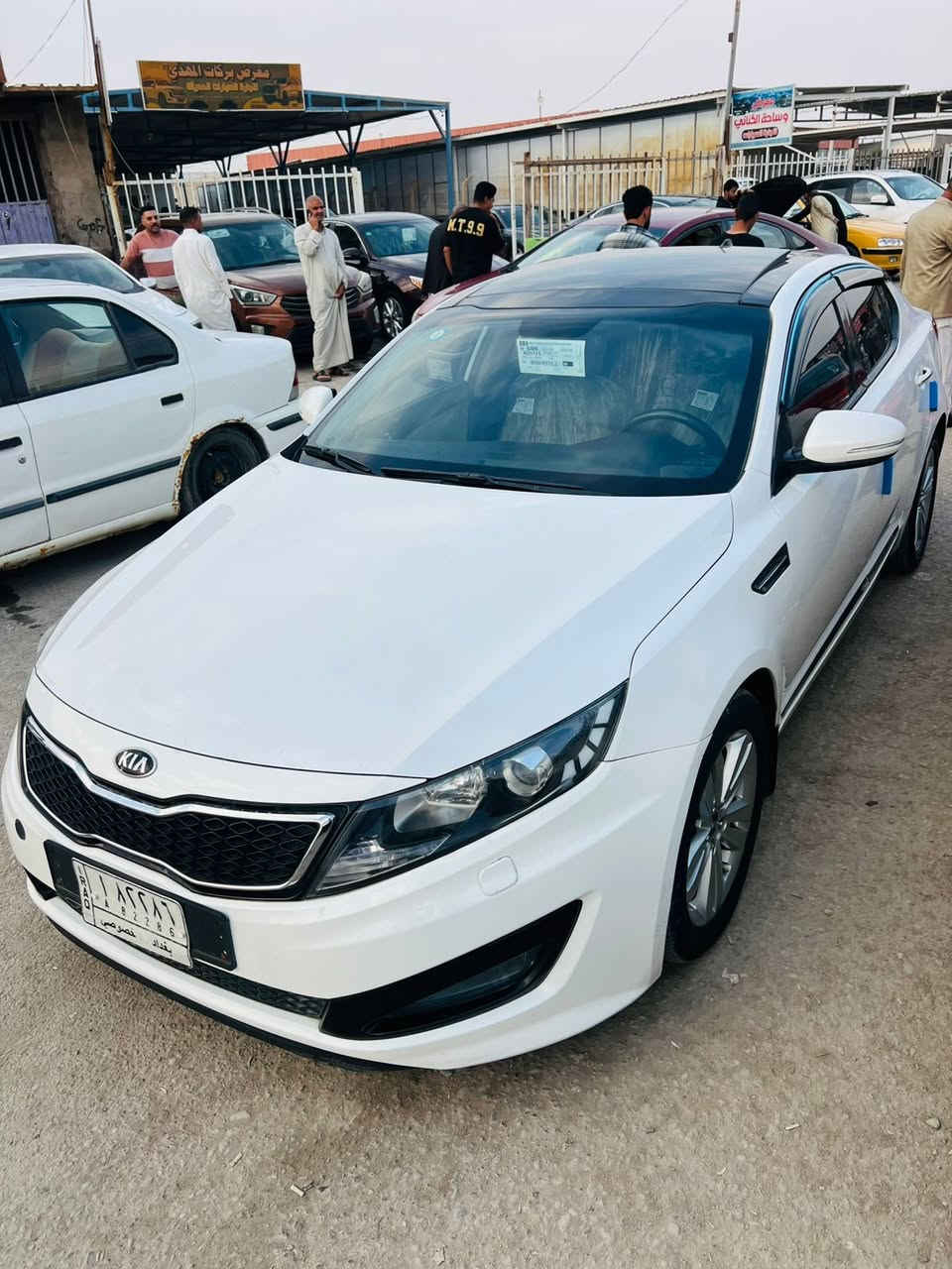 السلام عليكم
اوبتما ١١ خليجي فول مواصفات للاخير رقم بغداد  محرك ٢٠٠٠ السيارة كلش جديدة ونضيفة بيهة جاملغ خلفي فقط كلير ع الشرط بدون اي ضربة اوبارد اومعجون دكة جاكوج مابي سونارهة مرفق وياهة السعر ١٢٤ بيهة شي بسيط حق الجية مكان ديوانية ***********
