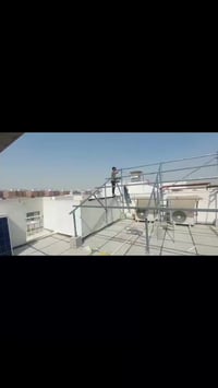 تم تنصيب هيكل ميكانو متكون من 14لوح أعمالنا ميكانو ولحام كادر متكامل 0...