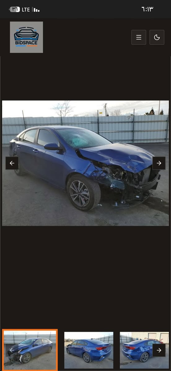 السلام عليكم للبيع فقط كيا فورتي موديل 2024 حادثا كدامك مثل مموضح بالصور بنيد ميديل وجاملغ امامي نفسه والجاملغ الخلفي بي صبغ سياره كامله للأخير دوشمه هعمل تخم تاير مكينه كير مكفولات السعر 150 وبيها مجال اي استفسار اتصل عالرقم ‭0770 711 5665‬المكان بغداد
