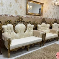 طقم قنفات • قطعتين كبار ٣نفرات • قطعتين صغار مفرد