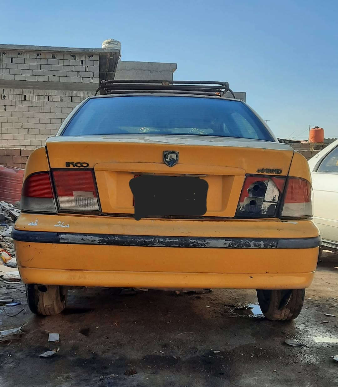 سياره سمند موديل 10 بصره بسمي مصفره هيئه وغرامات السياره بيه طخات بسيطه الشراي يتصل ***********
