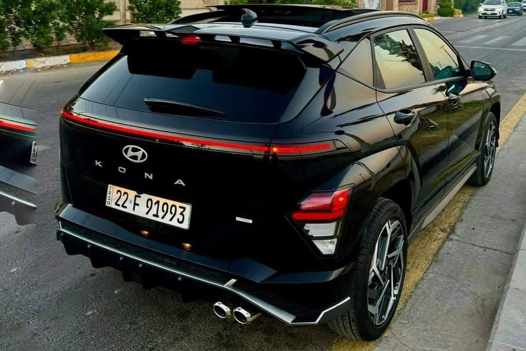 كونا 2024  N LINE فور ويل درايف ماشية فقط ١٧ كم مكفولة من الصبغ والايرباك والتبديل فقط دعامية امامية مبدلة وصور الحادث مرفقة مع الصور السعر ١٩٥ ورقة ***********
