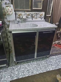 كاونتر المنيوم • سنك ٢ باب • بغداد