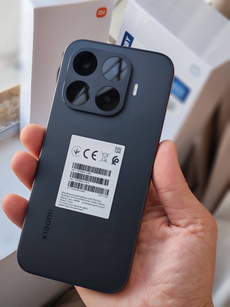 Xioami 17T- 512GB
اللون: أسود الذاكرة: 512GB نظافة 💯  عدد دورات الشحن: 12 مرة جميع الملحقات موجودة وما مفتوحة أصلاً  وياها الهدية باند شاومي السعر 775 الف   الجهاز غني عن التعريف المكان: بغداد / كرخ توصيل بغداد فقط
 للاستفسار: ***********
