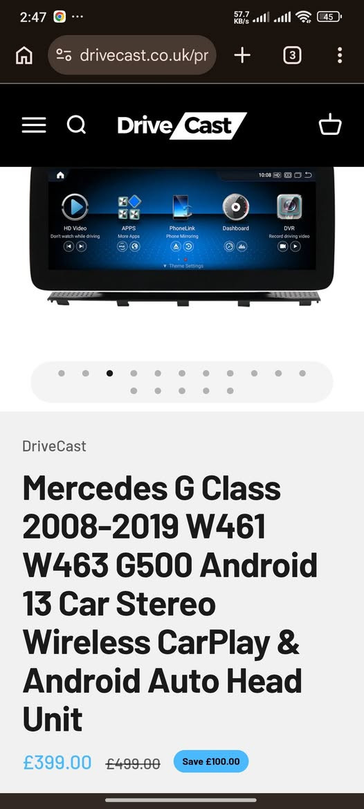 شاشة لجماعة G class من 2008_2019
عندي شاشة اصلية نضام اندرويد لسيارة جي كلاس مع قاعيدة و ملحقاتة كاملة فيشة للفيشة بجون اي ترهيم حجم الشاشة 12 انج فول مواصفات
للاستفسار ***********
