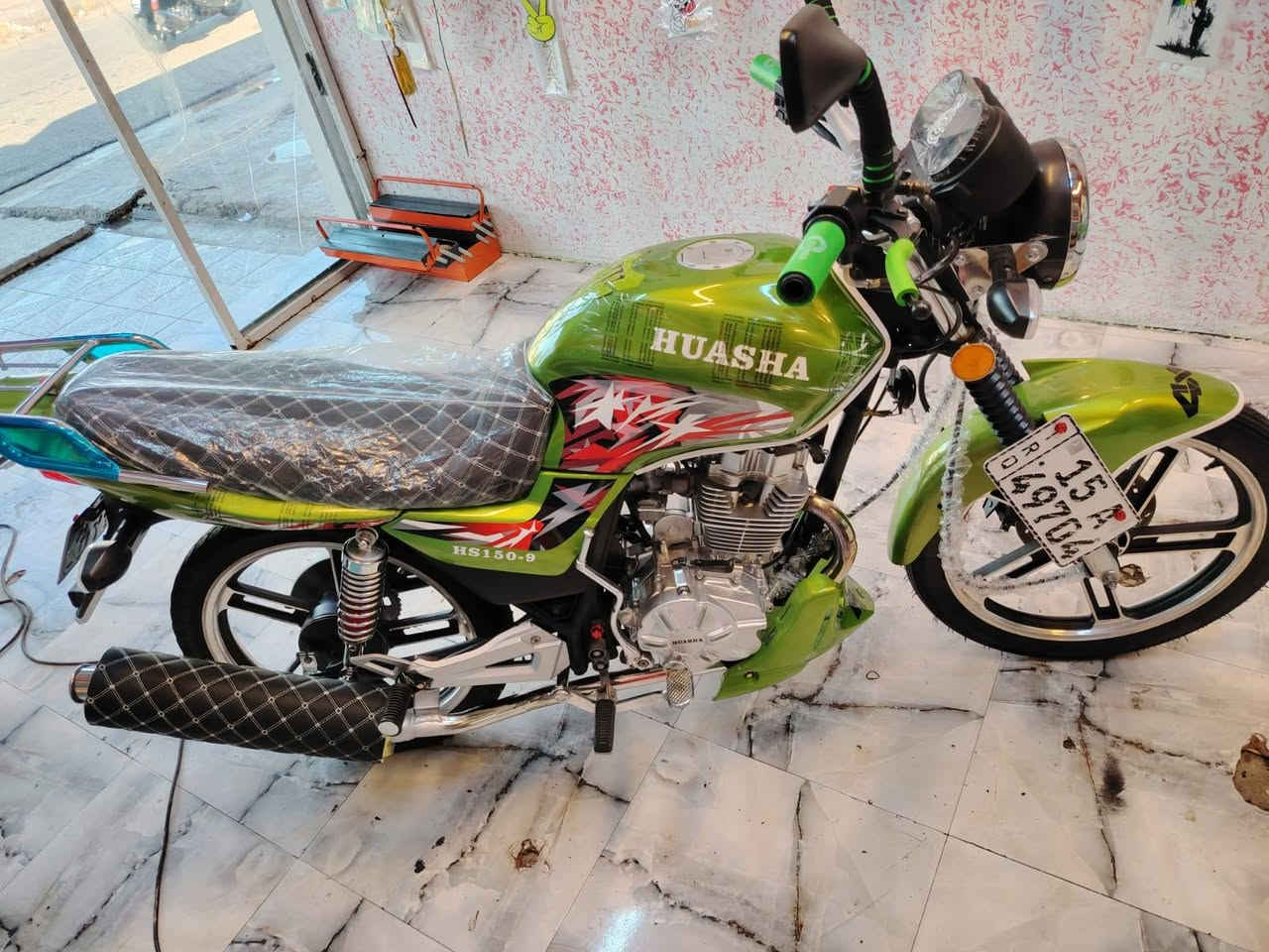 ياألله
دراجه هيوشة جديده نضافه فوووول موديل 2022 مسجل سنويه ولوحات انكليزي 2 وتحويل مباشر  السعر مليون و400
متواجد ع الخاص...
الاستفسار... ***********
السكن. رمادي حي التأميم

