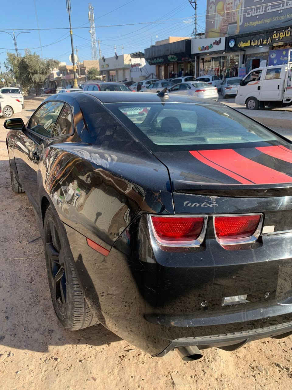 السلام عليكم
كمارو للبيع موديل ٢٠١١
رقم صلاح الدين
كير محرك مكفولات
ضفيره جديده
عقل جديد
كشنات كهرباء
فتحة سقف 
3600Rs
مكان السياره سامراء
***********
السعر ٦٥ وبي مجاال
