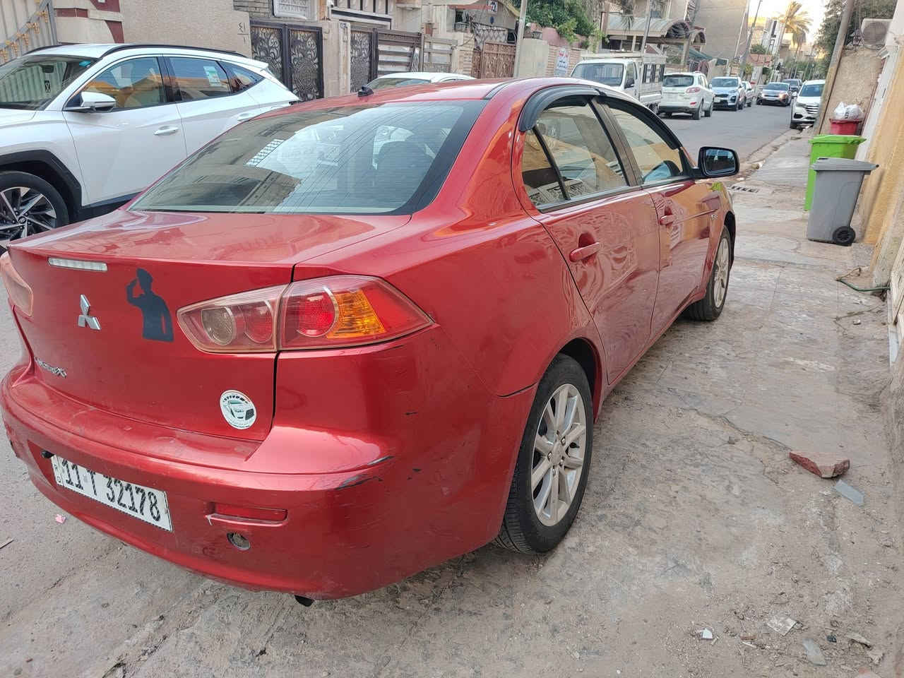 لانسر قرش16 خليجي محرك 1600بيه تبخير السعر 68 مكان بغداد حي الجهاد *********** سياره بيه فقط باب مبدل نفس الون
