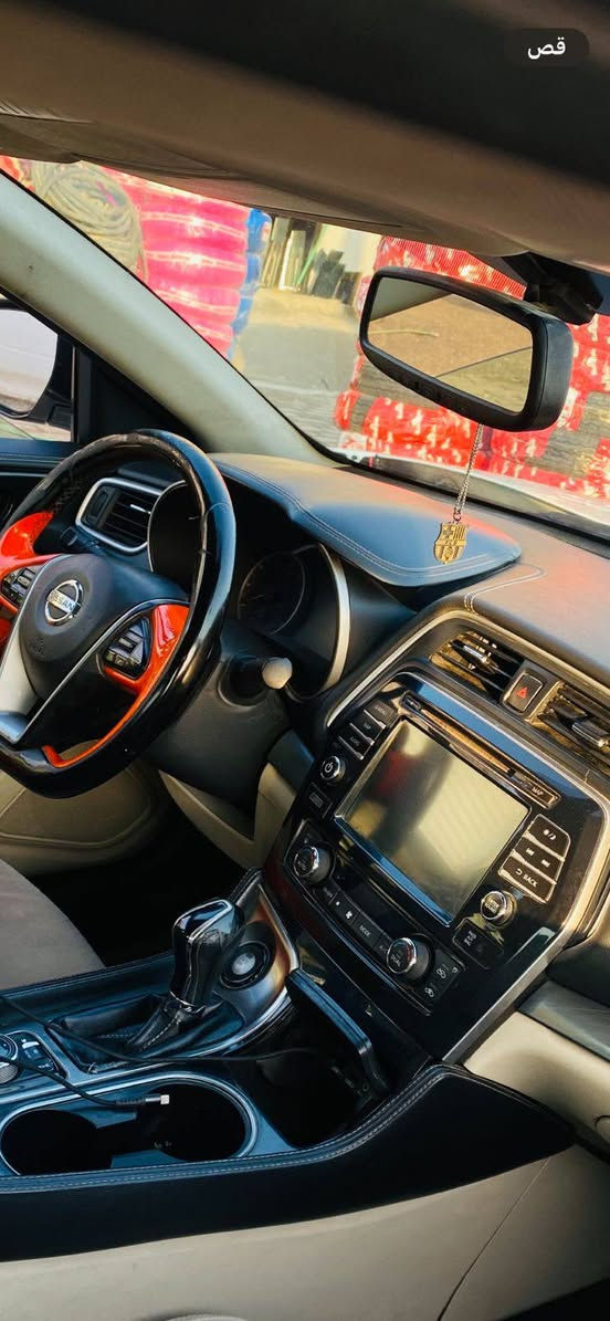 نيسان مكسيما 2017 
الفئة  S
وارد امريكي 4 قطع صبغ 
كهربائيات
الصدر والتبريد
المكينه كفاله
الكير كفالة
مثبت سرعة
كشنات كهرباء
تشغيل عن بعد
شاشة اعطال
بصمة تشغيل
بصمة ابواب
نظامين سبورت ونورمال
لد امامي وخلفي
لايت زنون بلادي
بروجكترات
تبريد + وتدفئة
محرك 3600
كاملة تبديل دهن مع الكير مع الفلاتر
هزة جديده 100%
ارقام انكليزي بصرة باسمي 
 اتصال ***********
السعر 90
