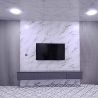 طاولة تلفزيون • بني-أبيض • ٢م