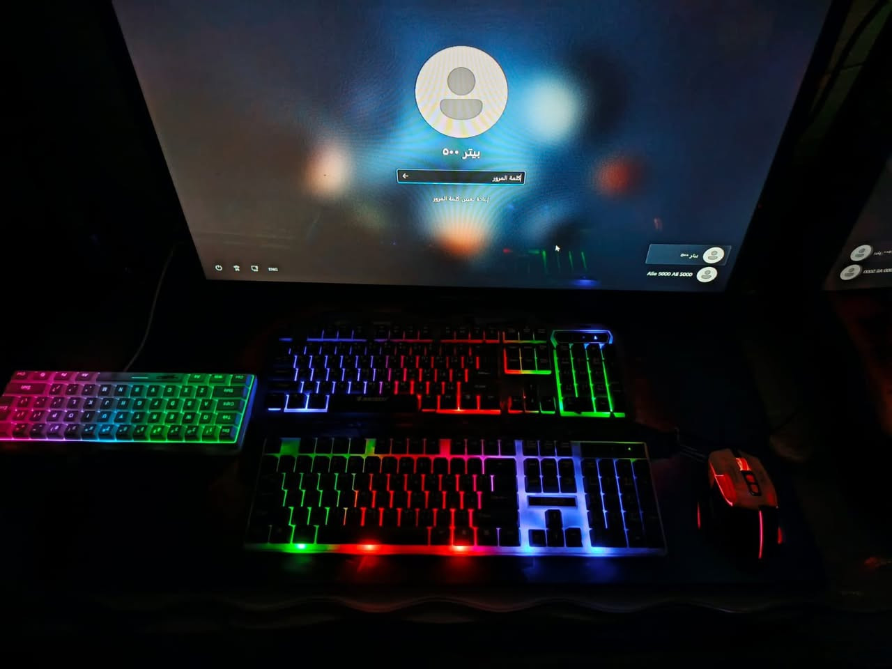 المواصفات
المعالج Intel Xeon ES

كرت الشاشة : RX 580 8GB

الرام: 16GB DDR4

التخزين 128GB SSD + 500GB HDD

الكيس: RGB MASS شكل جذاب ومميز الباور سبلاي 550 واط


**إذا كنت صاحب هذا الإعلان وتريد حذفه لأي سبب، رجاءا أرسل رسالة إلى الدعم الفني**