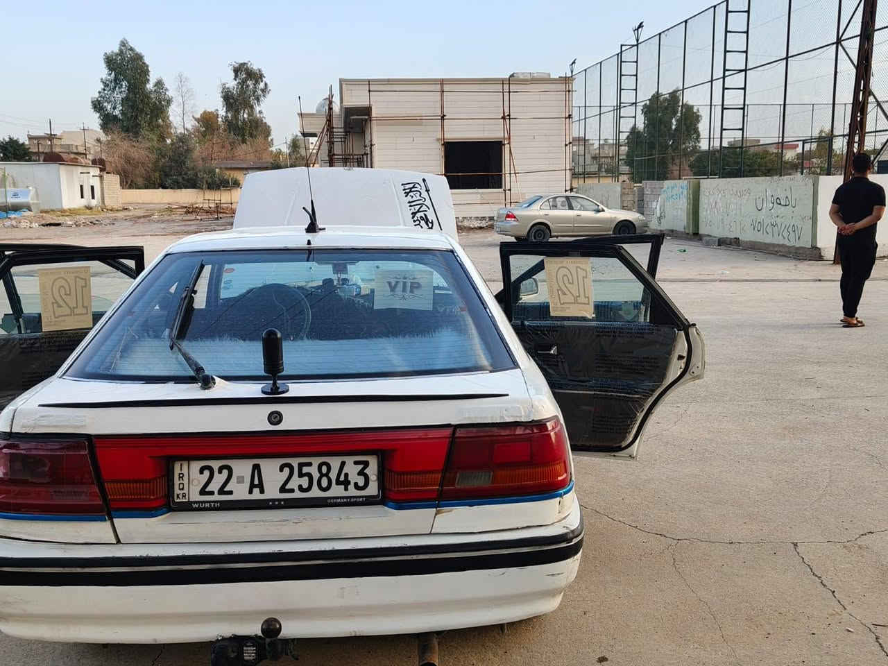 سلام عليكم
مازدا 626 محرك 12بخ للبيع
سياره فول جاهزه
رقم اربيل جديد شرط تحويل و غرامه
تبريد بلادي شغال  وياء سلف
تدفئه شغال
كهربائيات كل شغال 
صبغ بلادي 
مابيهه ضربه 
گير و محرك شرط 
تاخم صدر و خلفي كل جديد شديت 
تايراط جديد 
داخل و خارجي سياره شرط نضافه 
احلى من الصور 
مابيهه فلس مصرف 
مكاني كركوك 
للاستفسار خابرني
***********
