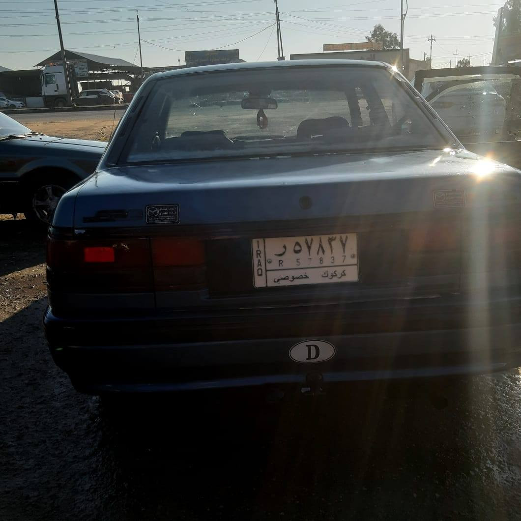 السلام عليكم ورحمة الله وبركاته.....

 سيارة  مازدا  
للبيع  موديل 1989 رقم كركوك السنوية صاقطة  
صايرلها  3سنوات   صبغ جمالية سيارة  كير. و  محرك  كلو بشرط السيارة جاهزة من كلشي  
وعندي بيها وكالة عامة مطلقة يعني بسمي نكول اني  

احولك السيارة اشوكت متريد   سعرها    36 

ورقة  وبيها مجال للشراية

مكان السيارة موصل سهل نينوى 
للاتصال ارقام الهاتف

*********** كورك 

***********   اسيا
