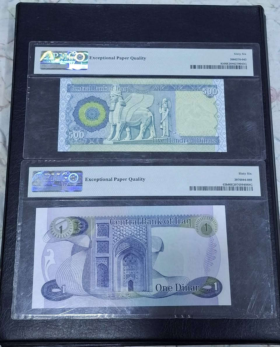 بسمه تعالى 
عملات عراقية مقيمة _66_ عدد _2_  
فئة ال500دينار  برفكس 1
مزاد من _1$_ قابل للسحب اذا لم يصل للسعر المناسب ينتهي وقت المزاد  يوم غد الساعة 12 ظهراً
البيع عن طريق شركة توصيل
ودمتم في رعاية الله 🌹


**إذا كنت صاحب هذا الإعلان وتريد حذفه لأي سبب، رجاءا أرسل رسالة إلى الدعم الفني**